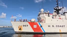 US: Coast Guard Offloads $88 Million In Seized Drugs In Florida