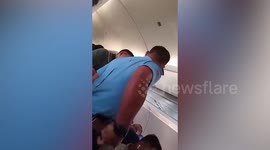 Passenger removed over bomb hoax as plane prepared for take-off