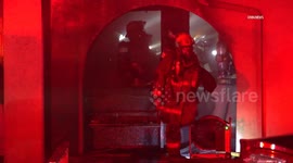 US, Phoenix: Phoenix Special Needs Group Home Fire With Sound On Tape