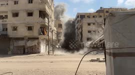 MOMENT: Israeli strike targets Gaza home amid ongoing genocide