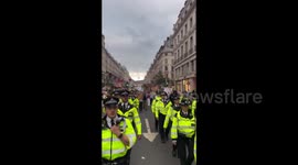 UK: Palestine supporters take to the streets of London