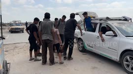 Israeli forces target Palestinians waiting for aid in central Gaza