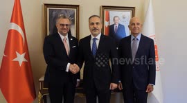 Turkish foreign minister meets senior US officials in Istanbul