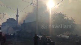 3 villages, a hospital evacuated in northwestern Türkiye due to wildfires (3)