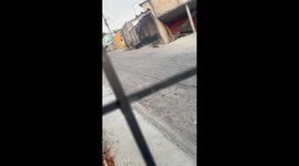 Kid Coasts Downhill In Runaway Toy Car
