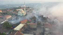 3 villages, a hospital evacuated in northwestern Türkiye due to wildfires (4)