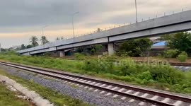 Train travelling from Malaysia derails in Thailand leaving nine injured