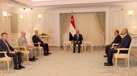 Turkish foreign minister meets Egyptian president in El-Alamein