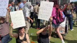 Dozens arrested in London as hundreds stage rally in support of Palestine Action
