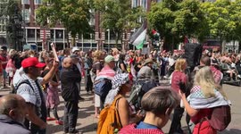 Caribbean Netherlands: Hundreds rally in Amsterdam criticizing Western gov’ts support for Israel