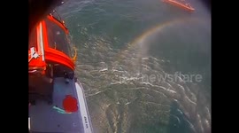 Coast Guard Rescues Four After Boat Capsizes on Lake Erie