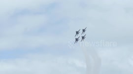 Blue Angels Thrill Crowds at Kaneohe Bay Air Show