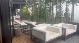 Heavy hail blankets town in Whitefish, Montana