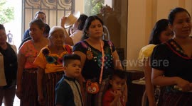 Indigenous communities celebrate International Day of the World's Indigenous People in El Salvador