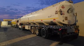 Limited aid trucks enter Gaza via Rafah crossing from Egypt