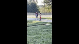 Mum records heartwarming scene boy kisses and hugs older brother before getting on school bus
