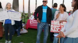 US: Good Trouble Protest Santa Barbara