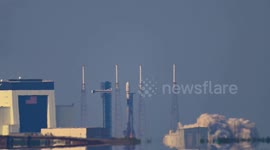 US: A SpaceX Falcon 9 rocket launches from Space Launch Complex-40 at Cape Canaveral Space Force Station, Florida