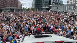 Germany: Hundreds of Thousands March in Berlin Pride Parade