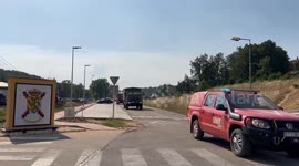 Spain continuing to battle wildfires amid extreme heat