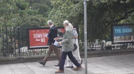 EDINBURGH STREETS DURING THE FESTIVAL with tourusts and posters  VOLUME ONE 1/3