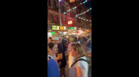 Night market vibes on Mulberry Street in Manhattan, New York
