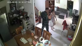 Soldier shares emotional moment with mother before leaving to serve in clashes