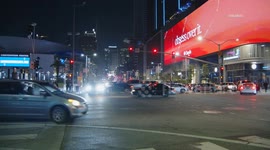 US, Los Angeles: Downtown Los Angeles Street Takeover and Looting at Crypto.com Arena