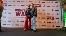 Angelina Thomson and Lachlan Dearing kiss at red carpet premiere in Sydney, Australia