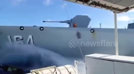 Philippines: Chinese Navy vessels collide in disputed waters, says Philippines