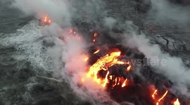 Lava Flow Big Island Hawaii