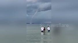 Newsflare Edit - Tornado Baptism in Cold Lake, Alberta! Aug 22/16