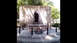 The Eternal Flame & Statue