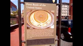 First Bank of the United States Sign