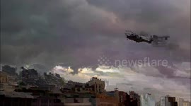 Portuguese Air Force Helicopter rescues turist from Transatlantic Cruise.