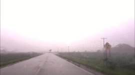 Slow motion lightning strike.