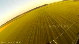 Low flying paramotor