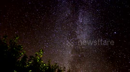 Timelapse of the Milky Way over Donegal