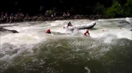 Whitewater Carnage with Entrapment - Safety, Swift Water Rescue