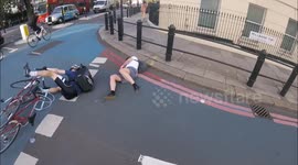 Cycle Superhighway 5/8 Crash