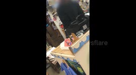 Store owner launches verbal tirade at customers over refund