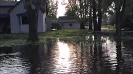 Shocking levels of storm damage in Minnesota, USA