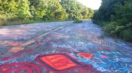 20160830 Graffiti Highway, Centralia, Schuylkill County, Pa