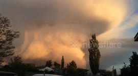 Giant mushroom cloud appears over Siberia