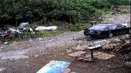 Woman reversing car runs over a two-year-old child
