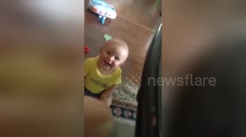 Newsflare Edit - So Cute! Everett has the best baby/man laugh you'll ever hear!!! MUST WATCH!!