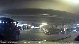 JEEP HIT MY MAZDASPEED3 - hit and run! (Help me find who this is)