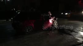 Incredible car crash