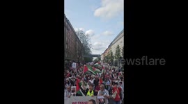 Sweden: Massive Pro-Palestine rally held in Stockholm