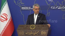Iranian Foreign Ministry spokesperson holds weekly press briefing in Tehran